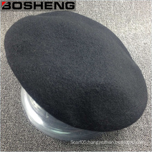 Men′s Wool Beret Cap, Gray Warm Winter Beret